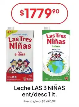 Hergo Las tres niñas leche entera oferta