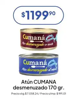 Hergo Cumaná atún desmenuzado oferta
