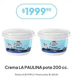 Hergo La paulina crema 36 oferta
