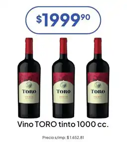 Hergo Toro vino tinto oferta
