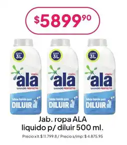 Hergo Ala jabon liquido para diluir oferta