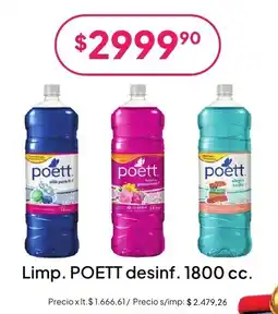 Hergo Poett limp. POETT desinf. oferta