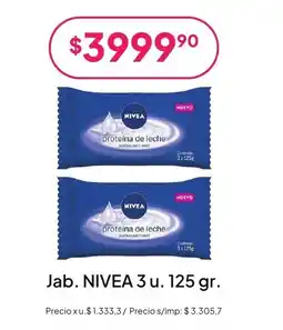 Hergo Nivea jabon oferta