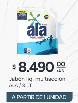 El Milagro Mayorista Ala jabón líquido para lavar la ropa oferta