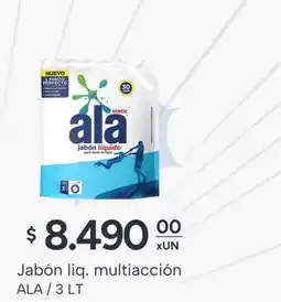 El Milagro Mayorista Ala jabón líquido para lavar la ropa oferta