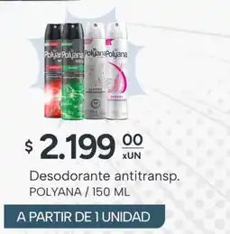 El Milagro Mayorista Polyana desodorante antitranspirante oferta