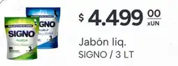 El Milagro Mayorista Signo jabón liq. oferta