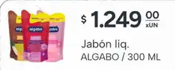 El Milagro Mayorista Algabo jabón liq. oferta