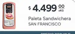 El Milagro Mayorista San francisco paleta sandwichera oferta