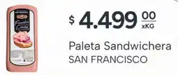 El Milagro Mayorista San francisco paleta sandwichera oferta