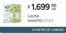 El Milagro Mayorista Manfrey leche oferta