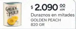 El Milagro Mayorista Golden peach duraznos en mitades oferta