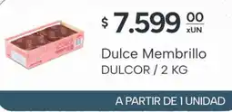 El Milagro Mayorista Dulcor dulce membrillo oferta