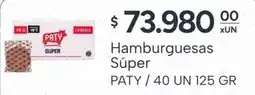 El Milagro Mayorista Paty hamburguesas súper oferta