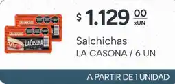 El Milagro Mayorista La casona salchichas oferta