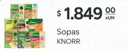 El Milagro Mayorista Knorr sopas oferta