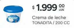 El Milagro Mayorista Tonadita crema de leche oferta