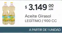 El Milagro Mayorista Legítimo aceite girasol oferta