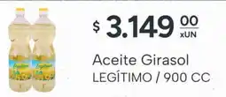 El Milagro Mayorista Legítimo aceite girasol oferta