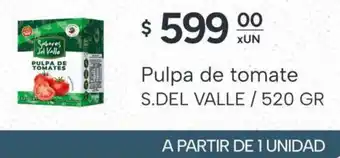 El Milagro Mayorista S.del valle pulpa de tomate oferta