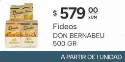 El Milagro Mayorista Don bernabeu fideos mosfachol tirabuzón oferta