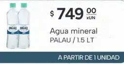 El Milagro Mayorista Palau agua mineral oferta