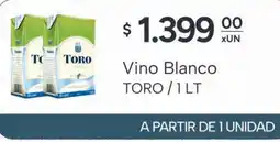 El Milagro Mayorista Toro vino blanco oferta