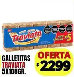 Supermercados Mariano Max Traviata - galletitas oferta