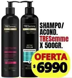 Supermercados Mariano Max Tresemmé - shampo/acond. x 500gr oferta