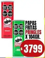 Supermercados Mariano Max Pringles - papas fritas oferta