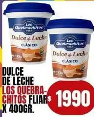 Supermercados Mariano Max Dulce de leche oferta