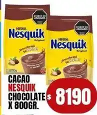 Supermercados Mariano Max Cacao chocolate oferta
