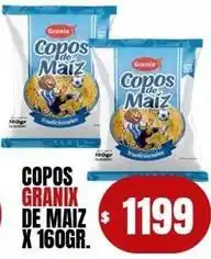 Supermercados Mariano Max Granix - copos de maiz oferta