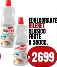 Supermercados Mariano Max Hileret - edulcorante clasico forte oferta