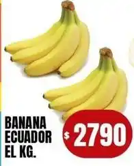 Supermercados Mariano Max Banana ecuador el kg oferta