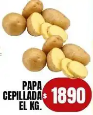 Supermercados Mariano Max 1890 - papa cepillada oferta
