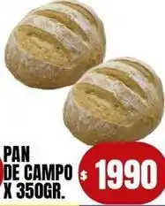Supermercados Mariano Max Pan de campo oferta