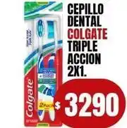 Supermercados Mariano Max Colgate - cepillo dental triple accion 2x1 oferta