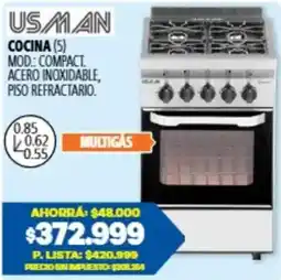 Casa del Audio Usman cocina oferta