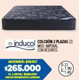Casa del Audio Inducol colchón oferta