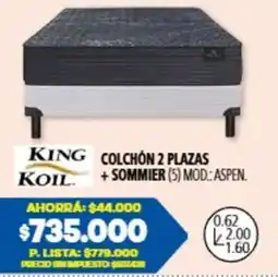 Casa del Audio King Koil colchón + sommier oferta