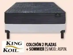 Casa del Audio King Koil colchón 2 plazas + sommier oferta