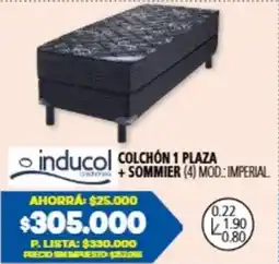 Casa del Audio Inducol colchón + sommier oferta
