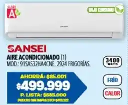 Casa del Audio Sansei aire acondicionado oferta