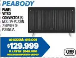 Casa del Audio Peabody panel vitro convector oferta