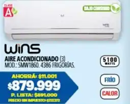 Casa del Audio Wins aire acondicionado oferta