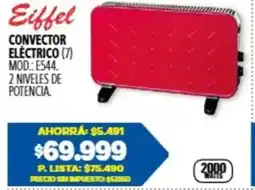 Casa del Audio Eiffel convector eléctrico oferta