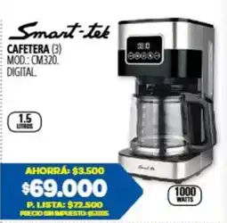 Casa del Audio Smart-tek cafetera oferta