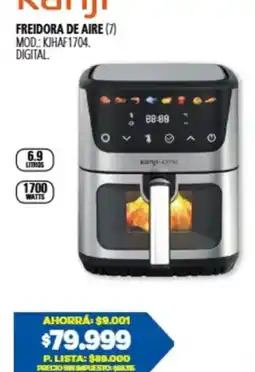 Casa del Audio Kanji freidora de aire oferta