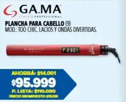 Casa del Audio Ga.ma plancha para cabello oferta
